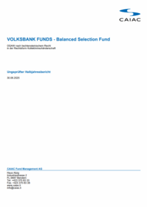 Ungeprüfter Halbjahresbericht